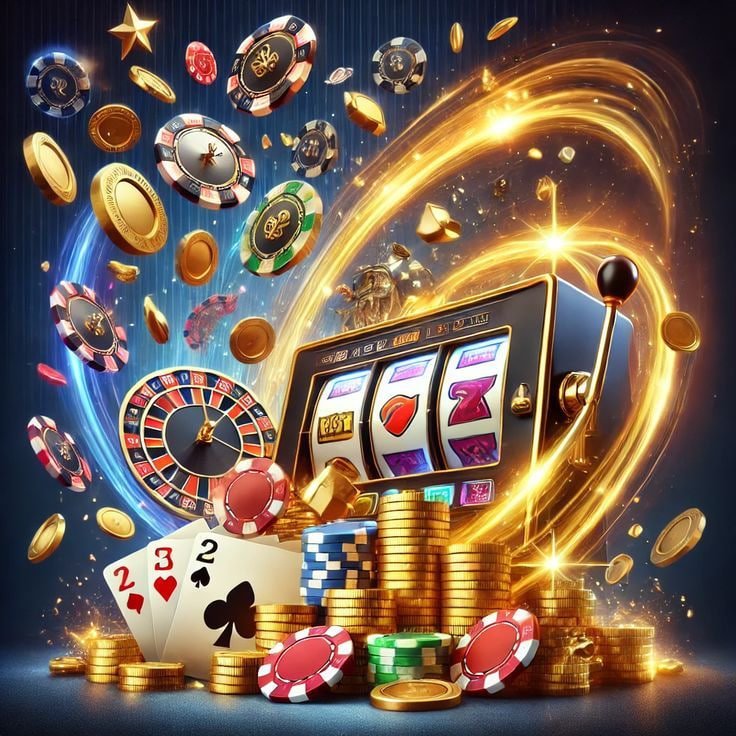 Antarmuka permainan arcade di qatarslot dengan pilihan permainan berbeda